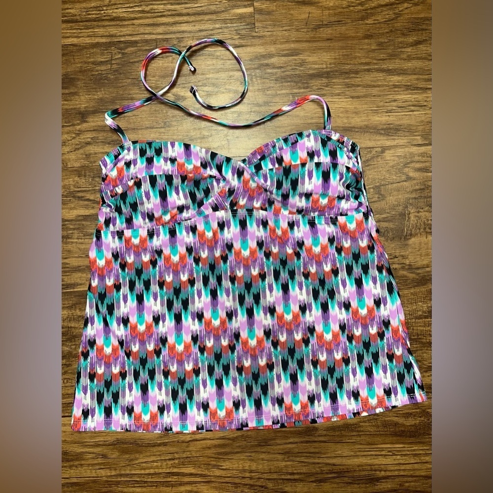 Catalina Tankini Top Size Large